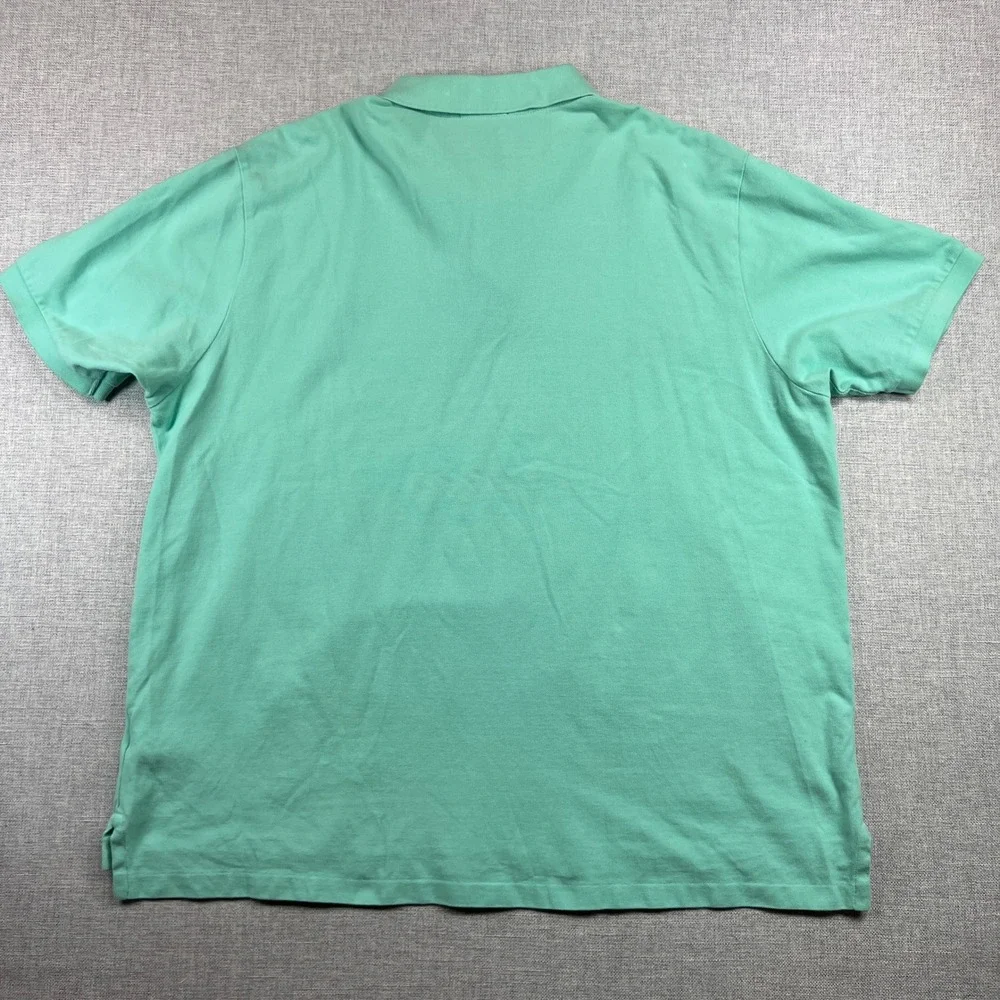 Polo Ralph Lauren Polo Shirt Short Sleeve Men 2XB Mint Green Classic Preppy Pony